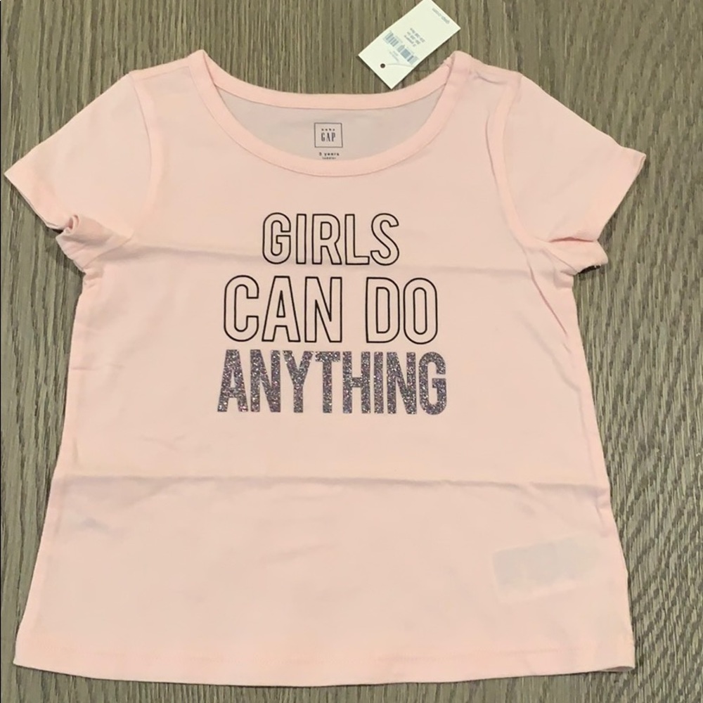 Feminist Sparkly Short-sleeved Tees Size 3 yrs